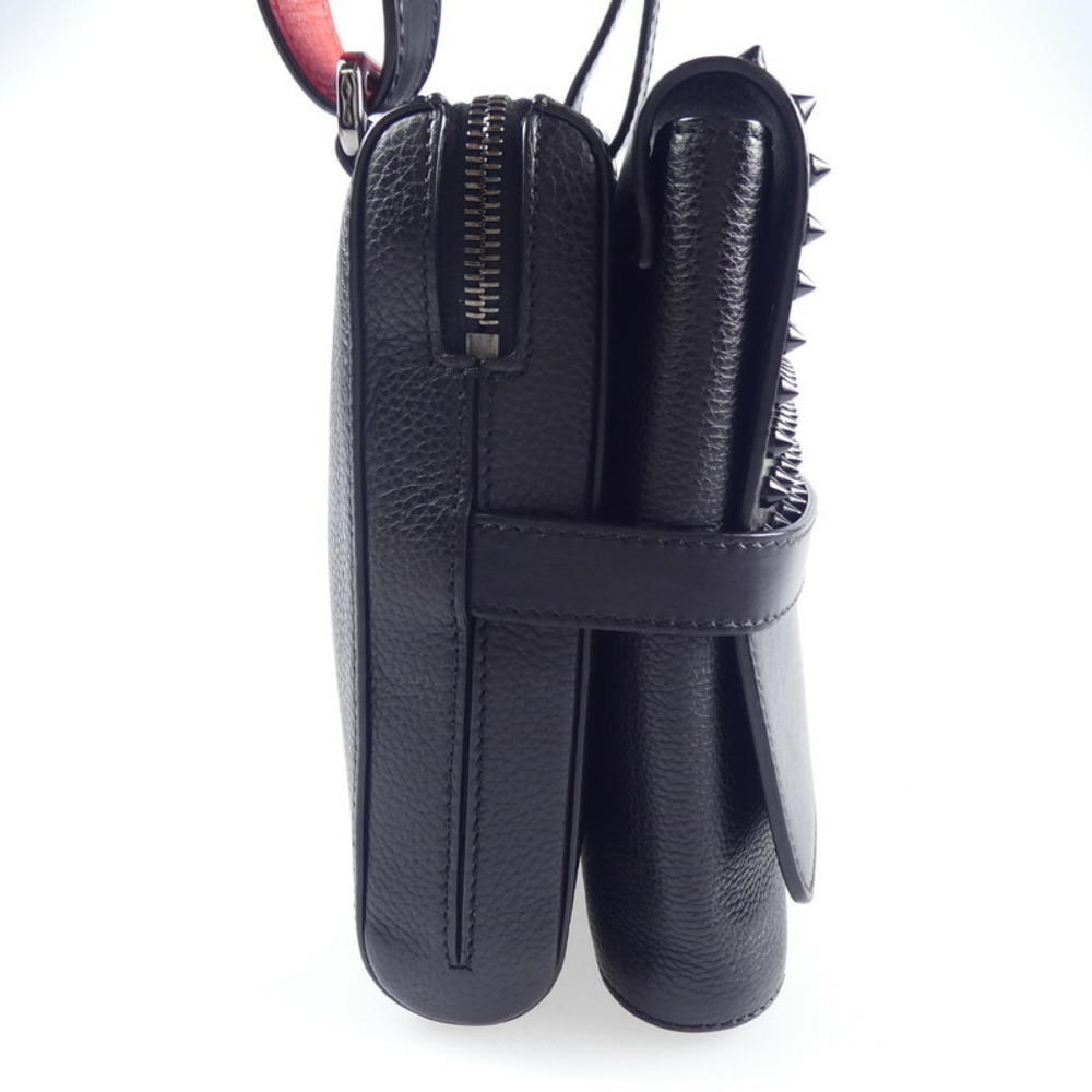 Christian Louboutin Leather Bag BENECH Calfskin REPORTER Shoulder - Picture 3 of 16
